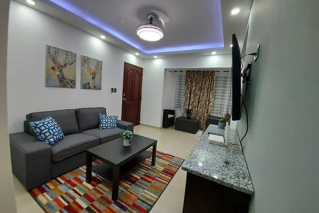 4To Nivel 2 Habitaciones 2 Banos Alma Rosa I Santo Domingo Este Appartamento